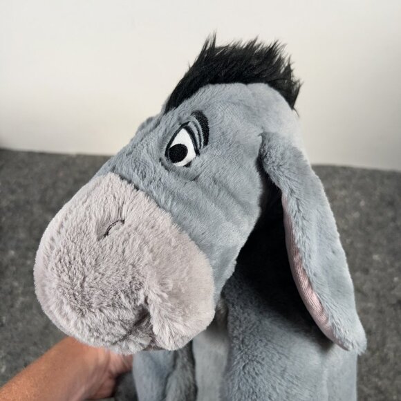 15" Disney Store Plush Grey Eeyore Detachable Tail Winnie The Pooh Friend Toy - Picture 11 of 11